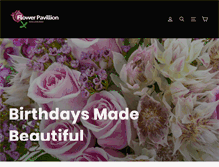 Tablet Screenshot of flowerpavillion.net